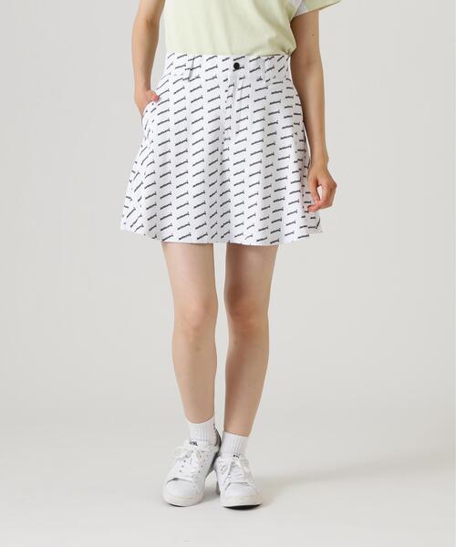 Jack Bunny!!(ジャックバニー)の「【Jack Bunny!!】変形メッシュフリルスカート(スカート・レディース・ブルー/オレンジ/ホワイト・MEDIUM/LARGE/SMALL)」の6枚目の写真