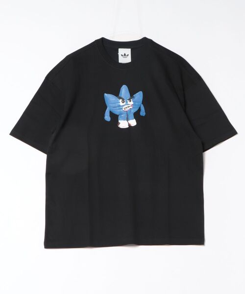 ADIDAS M CLAY TREFOIL TEE IA5983 — футболка, чёрная