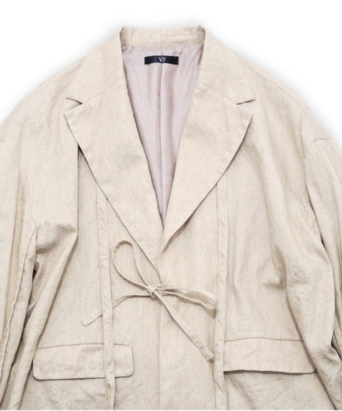 ohta(オータ)の「【ohta】 beige lapel jacket(テーラードジャケット・メンズ・ベージュ・1)」の2枚目の写真
