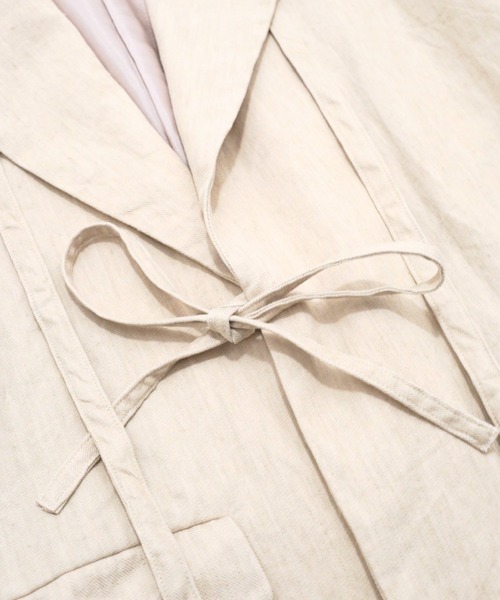 ohta(オータ)の「【ohta】 beige lapel jacket(テーラードジャケット・メンズ・ベージュ・1)」の6枚目の写真