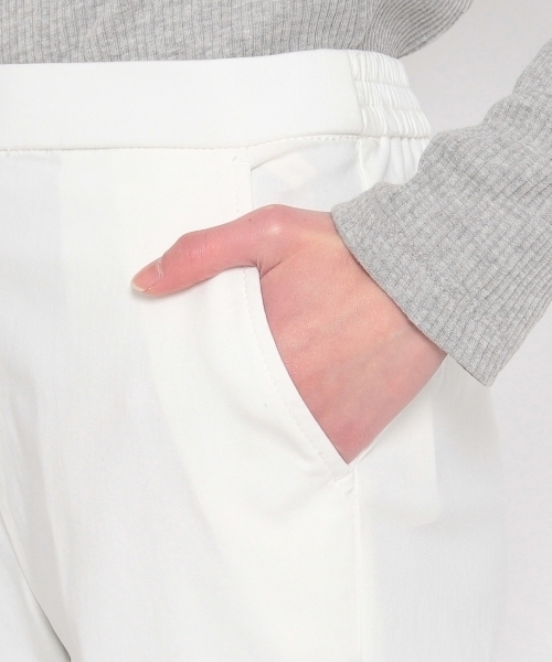 HusHusH（ハッシュアッシュ）の「ハイパーストレッチパンツ（その他パンツ・レディース・ブラック/ホワイト/ブルー/ブルー系1/ネイビー/ブルー系2・01/02/03/04）」の12枚目の写真