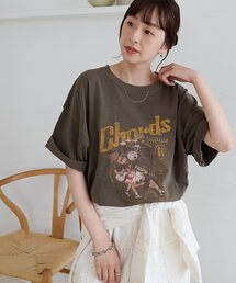 【Enlude】ピグメントアソートバンドTシャツ《ユニセックス》