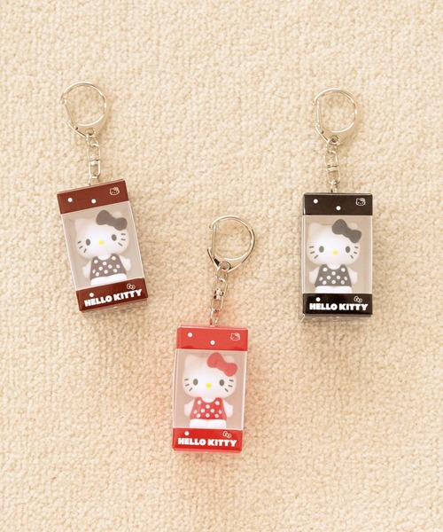 LOWRYS FARM(ローリーズファーム)の「【HELLO KITTY】DOTパケイリキーチャーム 759905 /GOODS(キーホルダー・レディース・ブラック/ブラウン/レッド・FREE)」の5枚目の写真