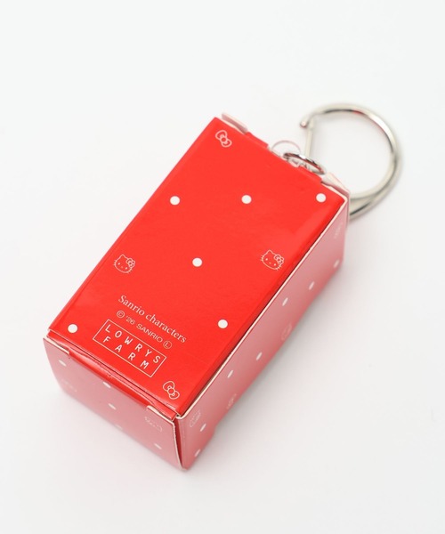 LOWRYS FARM(ローリーズファーム)の「【HELLO KITTY】DOTパケイリキーチャーム 759905 /GOODS(キーホルダー・レディース・ブラック/ブラウン/レッド・FREE)」の17枚目の写真