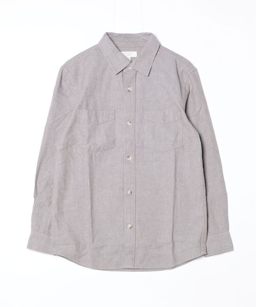 BANANA REPUBLIC FACTORY STORE(バナナリパブリック ファクトリーストア)の「BANANA REPUBLIC FACTORY STORE スタンダードフィットテクスチャードシャツ(シャツ/ブラウス・メンズ・ベージュ/ネイビー・L/XL/S/M)」の6枚目の写真