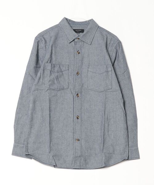 BANANA REPUBLIC FACTORY STORE(バナナリパブリック ファクトリーストア)の「BANANA REPUBLIC FACTORY STORE スタンダードフィットテクスチャードシャツ(シャツ/ブラウス・メンズ・ベージュ/ネイビー・L/XL/S/M)」の5枚目の写真