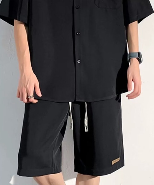 KELVIN（ケルヴァン）の「Relax Setup Shirt リラックスセットアップシャツ（シャツ/ブラウス・メンズ・ブラック/アイボリー・MEDIUM）」の5枚目の写真