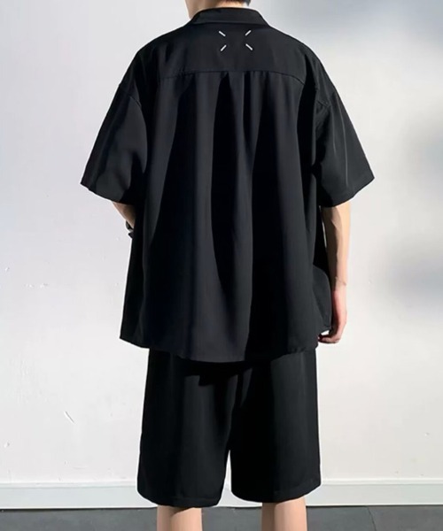 KELVIN（ケルヴァン）の「Relax Setup Shirt リラックスセットアップシャツ（シャツ/ブラウス・メンズ・ブラック/アイボリー・MEDIUM）」の13枚目の写真