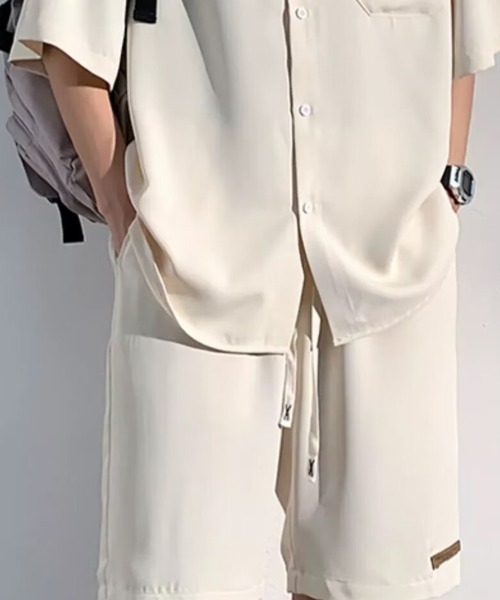 KELVIN（ケルヴァン）の「Relax Setup Shirt リラックスセットアップシャツ（シャツ/ブラウス・メンズ・ブラック/アイボリー・MEDIUM）」の18枚目の写真
