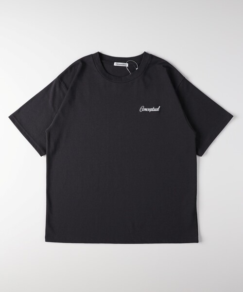 Right-on(ライトオン)の「袖刺繍ビッグTシャツ(Tシャツ/カットソー・レディース・グレー/チャコールグレー・05/04/03)」の13枚目の写真