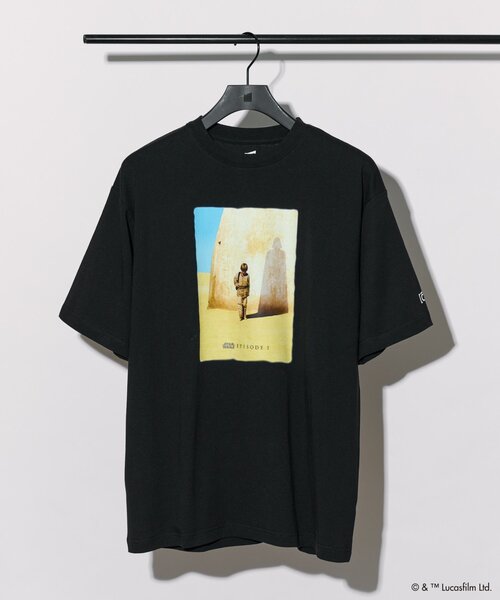COLONY 2139(コロニートゥーワンスリーナイン)の「ConVenir/スター・ウォーズ/Tシャツ(Tシャツ/カットソー・メンズ・ブラック/ホワイト・LARGE/MEDIUM)」の2枚目の写真