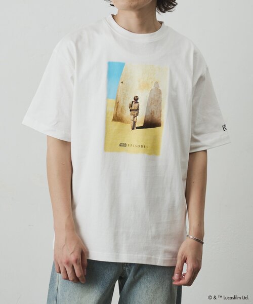 COLONY 2139(コロニートゥーワンスリーナイン)の「ConVenir/スター・ウォーズ/Tシャツ(Tシャツ/カットソー・メンズ・ブラック/ホワイト・LARGE/MEDIUM)」の3枚目の写真