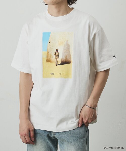 COLONY 2139(コロニートゥーワンスリーナイン)の「ConVenir/スター・ウォーズ/Tシャツ(Tシャツ/カットソー・メンズ・ブラック/ホワイト・LARGE/MEDIUM)」の4枚目の写真