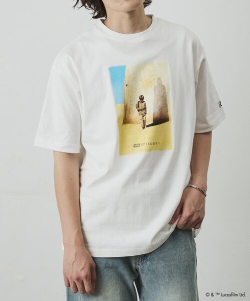 COLONY 2139(コロニートゥーワンスリーナイン)の「ConVenir/スター・ウォーズ/Tシャツ(Tシャツ/カットソー・メンズ・ブラック/ホワイト・LARGE/MEDIUM)」の5枚目の写真