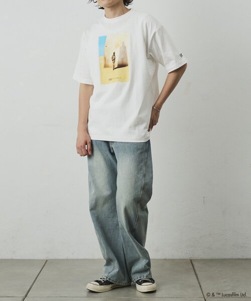COLONY 2139(コロニートゥーワンスリーナイン)の「ConVenir/スター・ウォーズ/Tシャツ(Tシャツ/カットソー・メンズ・ブラック/ホワイト・LARGE/MEDIUM)」の7枚目の写真