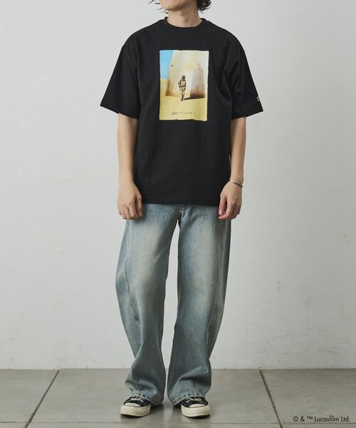 COLONY 2139(コロニートゥーワンスリーナイン)の「ConVenir/スター・ウォーズ/Tシャツ(Tシャツ/カットソー・メンズ・ブラック/ホワイト・LARGE/MEDIUM)」の18枚目の写真