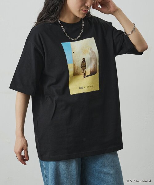 COLONY 2139(コロニートゥーワンスリーナイン)の「ConVenir/スター・ウォーズ/Tシャツ(Tシャツ/カットソー・メンズ・ブラック/ホワイト・LARGE/MEDIUM)」の22枚目の写真