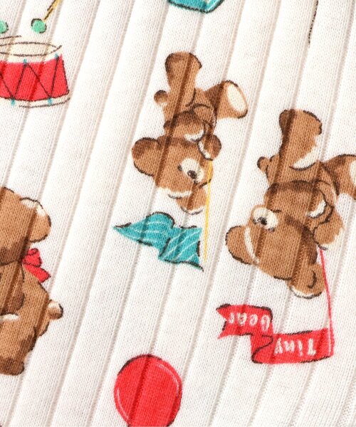 apres les cours(アプレレクール)の「tiny bear Palette 総柄レギンス(その他ベビーウェア・キッズ・オフホワイト/アイボリー/サックスブルー/レッド・90/80/70)」の22枚目の写真