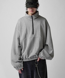 【Neucon】ANORAK OVER HALF-ZIP SWEAT / アノラックオーバーハーフジップスウェットプルオーバー / セットアップ対応