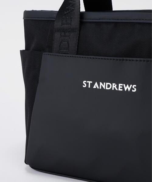 St ANDREWS(セントアンドリュース)の「【St ANDREWS】ロゴカートバッグ(トートバッグ・レディース・ブラウン/ブラック・FREE)」の7枚目の写真