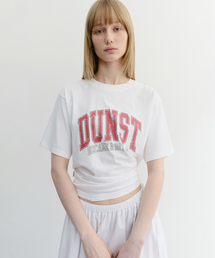 UNISEX VINTAGE ARCH LOGO T-SHIRT_UDTS6B145_OFF WHITE
