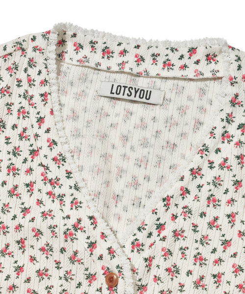 LOTSYOU(ロッツユー)の「lotsyou_Berry More Cardigan Ivory(カーディガン/ボレロ・レディース・その他・O/S)」の3枚目の写真