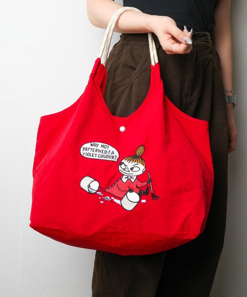 MOOMIN(ムーミン)の「《MOOMIN》 2WAYトートバッグ(トートバッグ・メンズ・レッド/チャコール/グレー系その他/ベージュ/ネイビー/カーキ・FREE)」の6枚目の写真