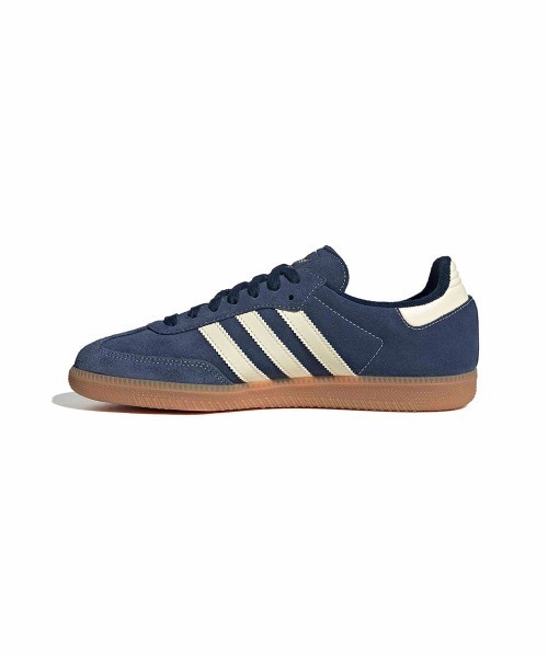 adidas(アディダス)の「アディダス 【adidas】- 【SAMBA OG Night Indigo/Warm Vanilla/GUM2(Light Brown) KK2273 】(スニーカー・メンズ・インディゴブルー・24.5cm/24.0cm/23.5cm/23.0cm/28.5cm/28.0cm/27.5cm/27.0cm/26.5cm/26.0cm/25.5cm/25.0cm)」の4枚目の写真