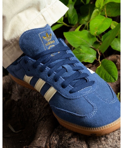 adidas(アディダス)の「アディダス 【adidas】- 【SAMBA OG Night Indigo/Warm Vanilla/GUM2(Light Brown) KK2273 】(スニーカー・メンズ・インディゴブルー・24.5cm/24.0cm/23.5cm/23.0cm/28.5cm/28.0cm/27.5cm/27.0cm/26.5cm/26.0cm/25.5cm/25.0cm)」の19枚目の写真