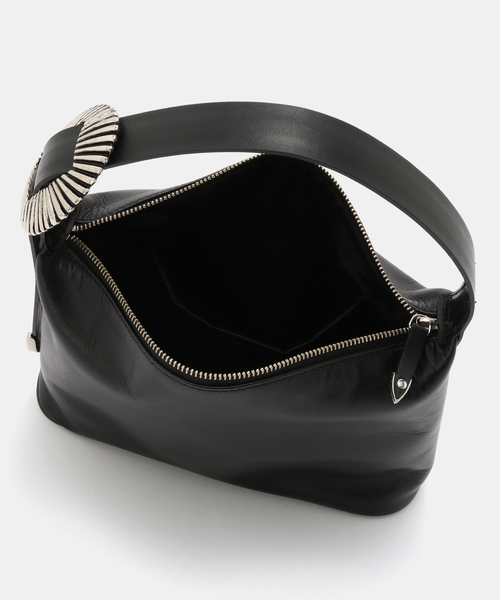 TOGA TOO(トーガトゥ)の「TOGA TOO/トーガトゥ Leather mini bag バッグ(ハンドバッグ・レディース・ブラック・FREE)」の2枚目の写真