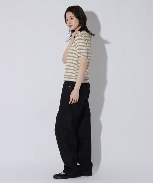 LAKOLE(ラコレ)の「ホルターネックドッキングT / 1056019(Tシャツ/カットソー・レディース・アイボリー/ボルドー/チャコールグレー・FREE)」の10枚目の写真