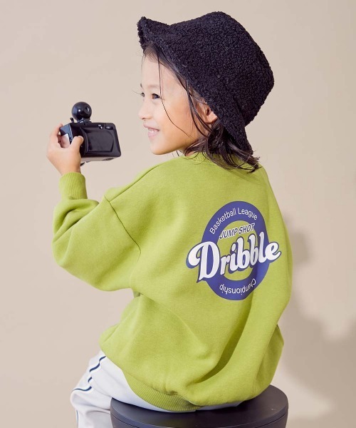 devirock(デビロック)の「デビラボ プリント 裏起毛 BIGシルエットトレーナー(スウェット)」|グリーン系その他