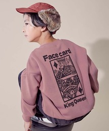 devirock（デビロック）の「デビラボ プリント 裏起毛 BIGシルエットトレーナー（スウェット）」