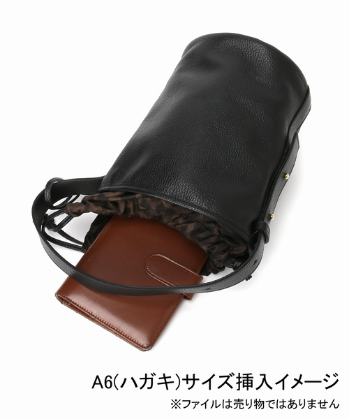 marco masi(マルコマージ)の「《/WEB限定》MARCOMASI/マルコマージ leather basket leo(トートバッグ・レディース・ブラック・FREE)」の19枚目の写真