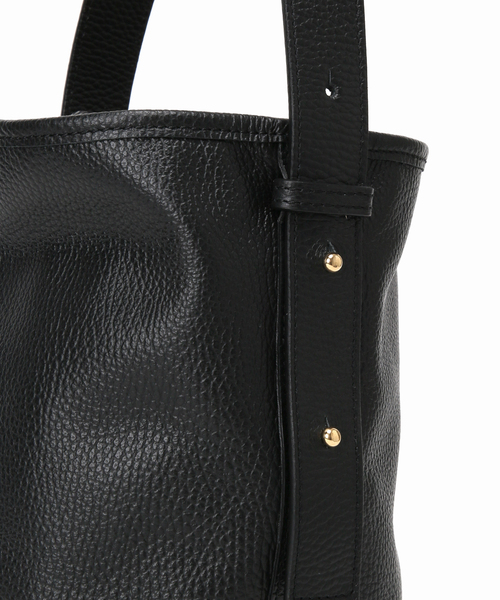 marco masi(マルコマージ)の「《/WEB限定》MARCOMASI/マルコマージ leather basket leo(トートバッグ・レディース・ブラック・FREE)」の18枚目の写真