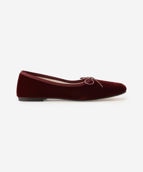 Bshop(ビショップ)の「SPELTA | IMMA Velluto WOMEN(バレエシューズ・レディース・パープル系その他/ブラック・36/37/38)」の4枚目の写真