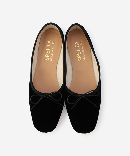 Bshop(ビショップ)の「SPELTA | IMMA Velluto WOMEN(バレエシューズ・レディース・パープル系その他/ブラック・36/37/38)」の11枚目の写真