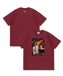 終末の蛇 ポルン メテオ デイ 半袖Tシャツ (バーガンディ)