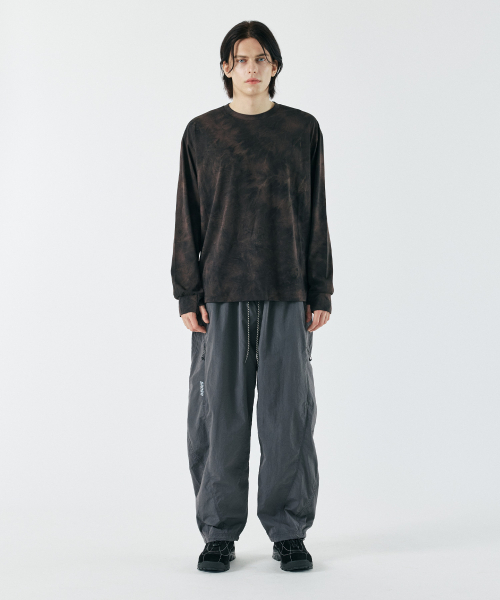SANRO（サンロ）の「[ユニセックス] ベンチレーションパンツ - チャコール（スウェットパンツ・レディース・その他・LARGE/X-LARGE/MEDIUM）」の3枚目の写真