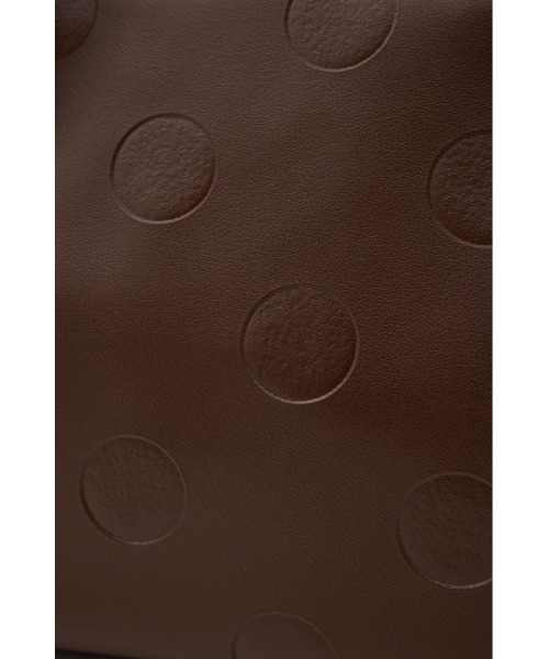 LAGUA GEM(ラグアジェム)の「DOT EMBOSSED バッグ(ショルダーバッグ・レディース・ブラウン/ブラック・FREE)」の11枚目の写真