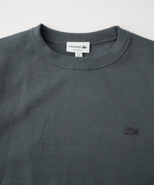 LACOSTE（ラコステ）の「[LACOSTE / ラコステ] 鹿の子 ワントーンクルーネックスウェット（スウェット・レディース・ブラウン/グレー/ブラック・5/4）」の10枚目の写真