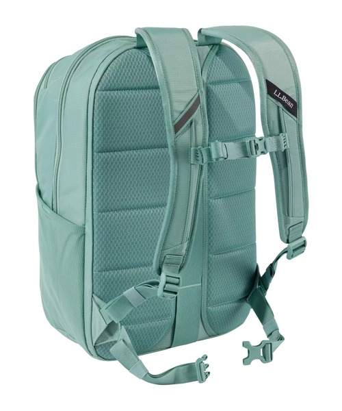 L.L.Bean(エルエルビーン)の「コンフォート・キャリー・ラップトップ・パック、32L(バックパック/リュック・レディース・ネイビー/ブラック・ONE SIZE)」の9枚目の写真