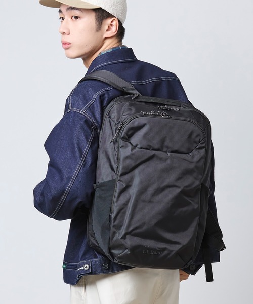 L.L.Bean(エルエルビーン)の「コンフォート・キャリー・ラップトップ・パック、32L(バックパック/リュック・レディース・ネイビー/ブラック・ONE SIZE)」の19枚目の写真
