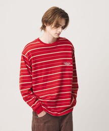 <CGS.>オーガニック コットン ロングスリーブ ボーダー Tシャツ