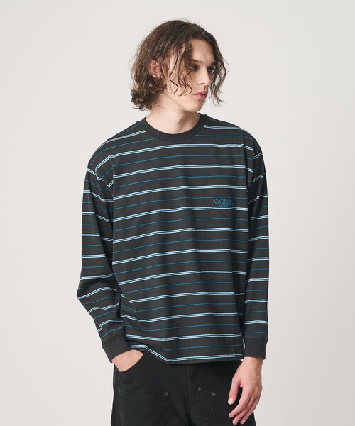 California General Store(California General Store)の「<CGS.>オーガニック コットン ロングスリーブ ボーダー Tシャツ(Tシャツ/カットソー・メンズ・ライトグレー/レッド/ブラック・XS/L/M/S/XL)」の9枚目の写真