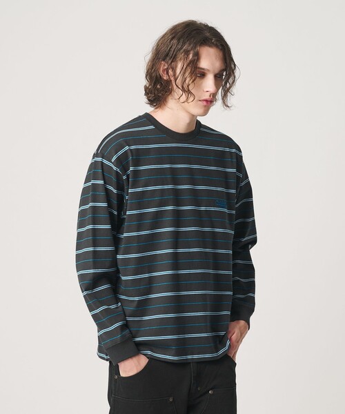 California General Store(California General Store)の「<CGS.>オーガニック コットン ロングスリーブ ボーダー Tシャツ(Tシャツ/カットソー・メンズ・ライトグレー/レッド/ブラック・XS/L/M/S/XL)」の10枚目の写真