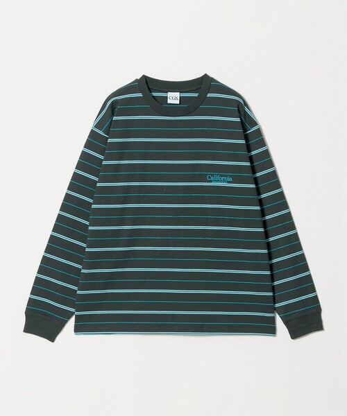 California General Store(California General Store)の「<CGS.>オーガニック コットン ロングスリーブ ボーダー Tシャツ(Tシャツ/カットソー・メンズ・ライトグレー/レッド/ブラック・XS/L/M/S/XL)」の18枚目の写真