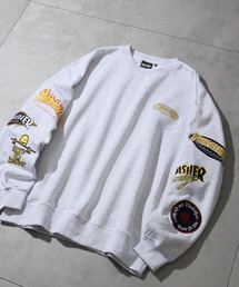 【THRASHER/スラッシャー】裏起毛 アソート アートワークデザイン クルーネックスウェット