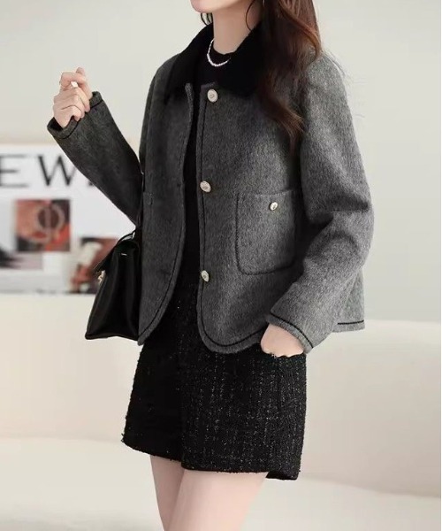 &soiree(アンドソワレ)の「配色カラーラインジャケット(その他アウター・レディース・グレー・X-LARGE/LARGE/MEDIUM/SMALL)」の3枚目の写真