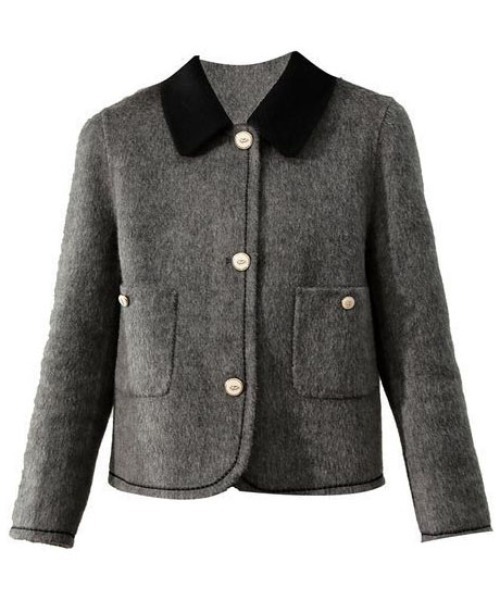 &soiree(アンドソワレ)の「配色カラーラインジャケット(その他アウター・レディース・グレー・X-LARGE/LARGE/MEDIUM/SMALL)」の5枚目の写真